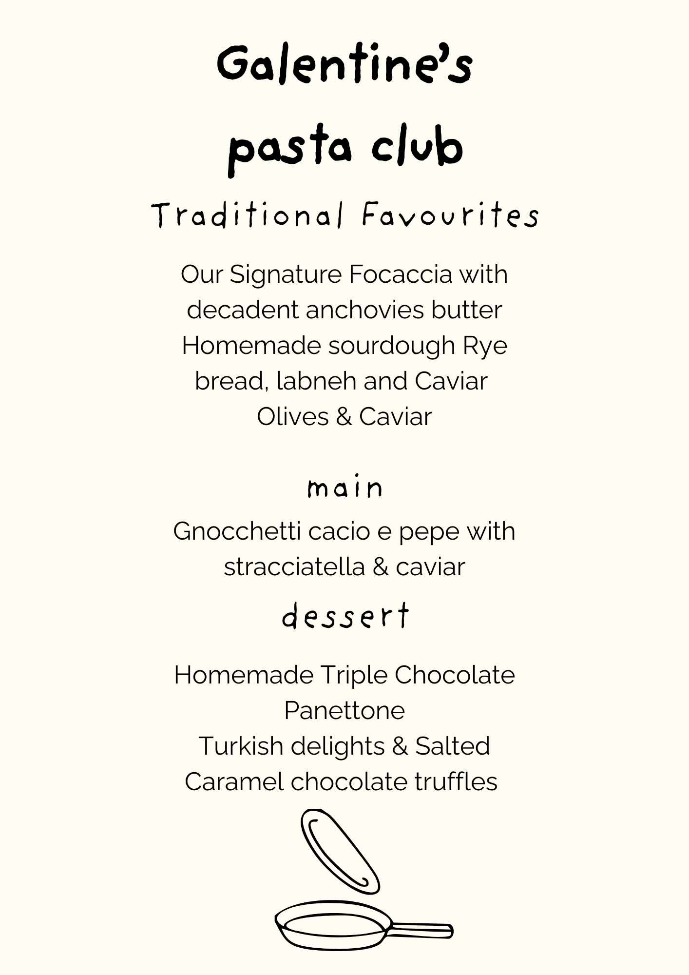 Bespoke Supper club Experience